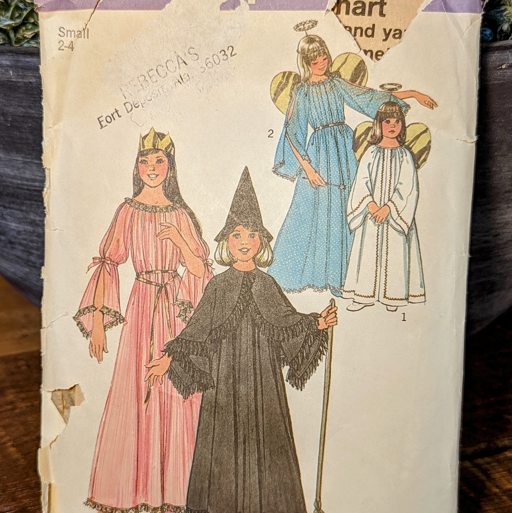 Vintage Costume Sewing Pattern Simplicity